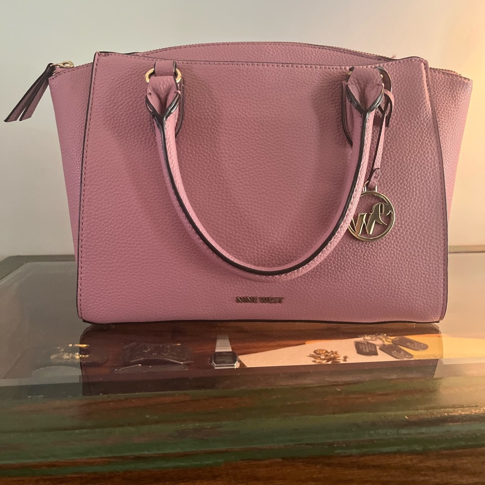 Nine West Pink Satchel Bag